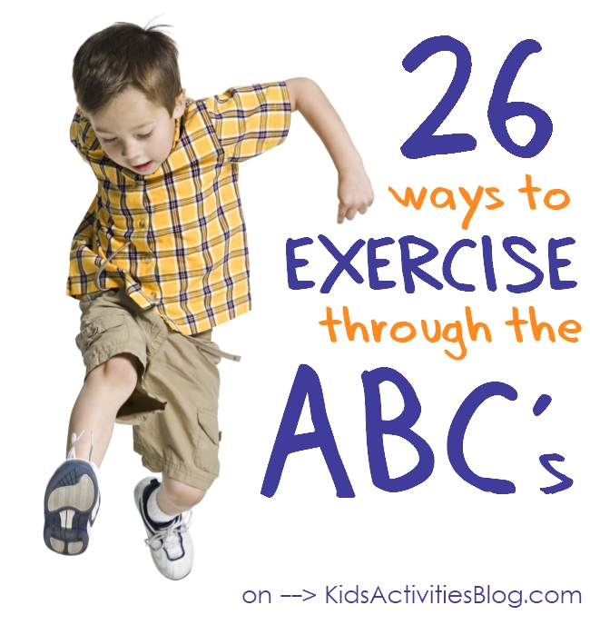 alphabet exercises for kids